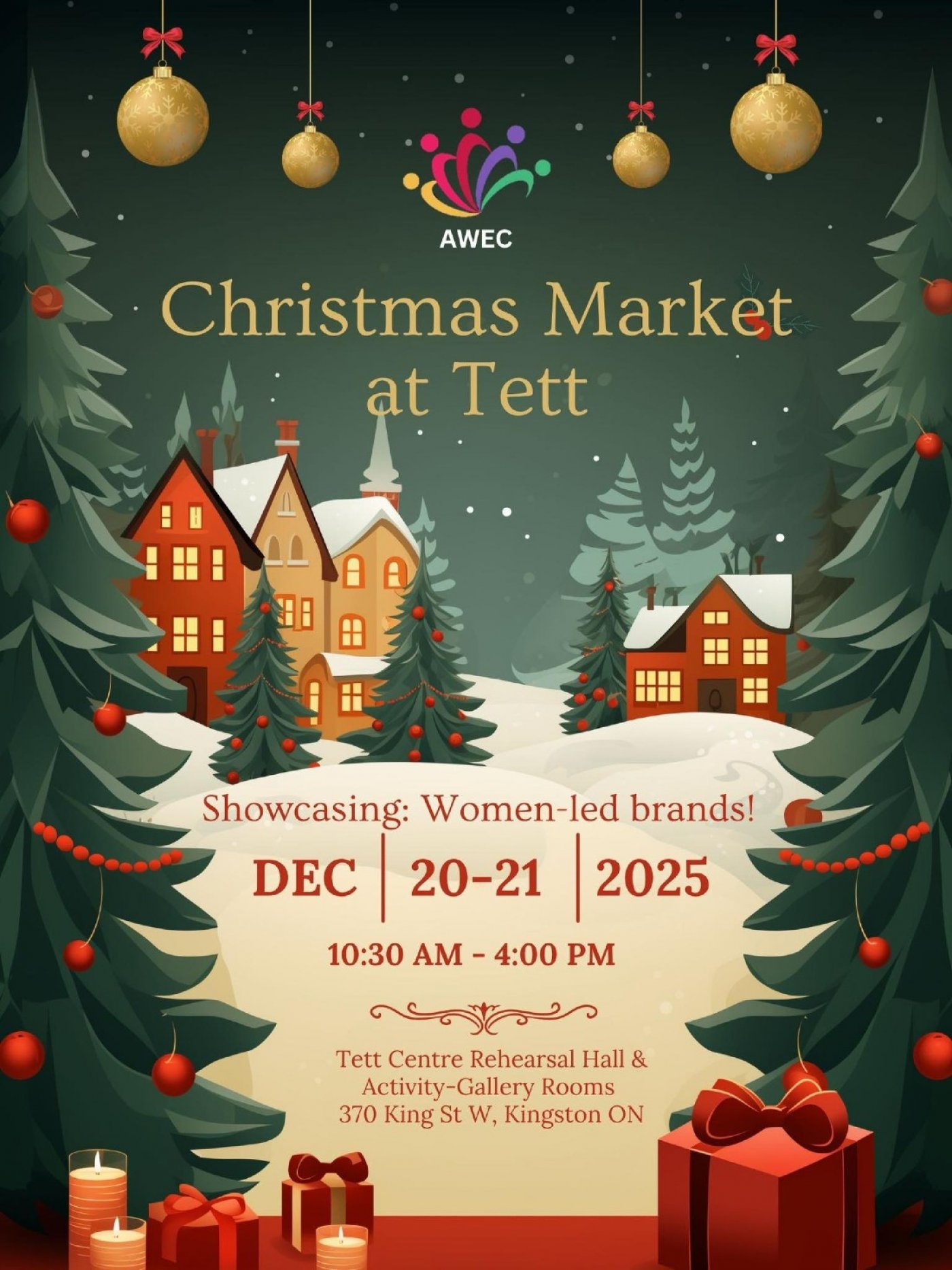 Christmas Market at Tett