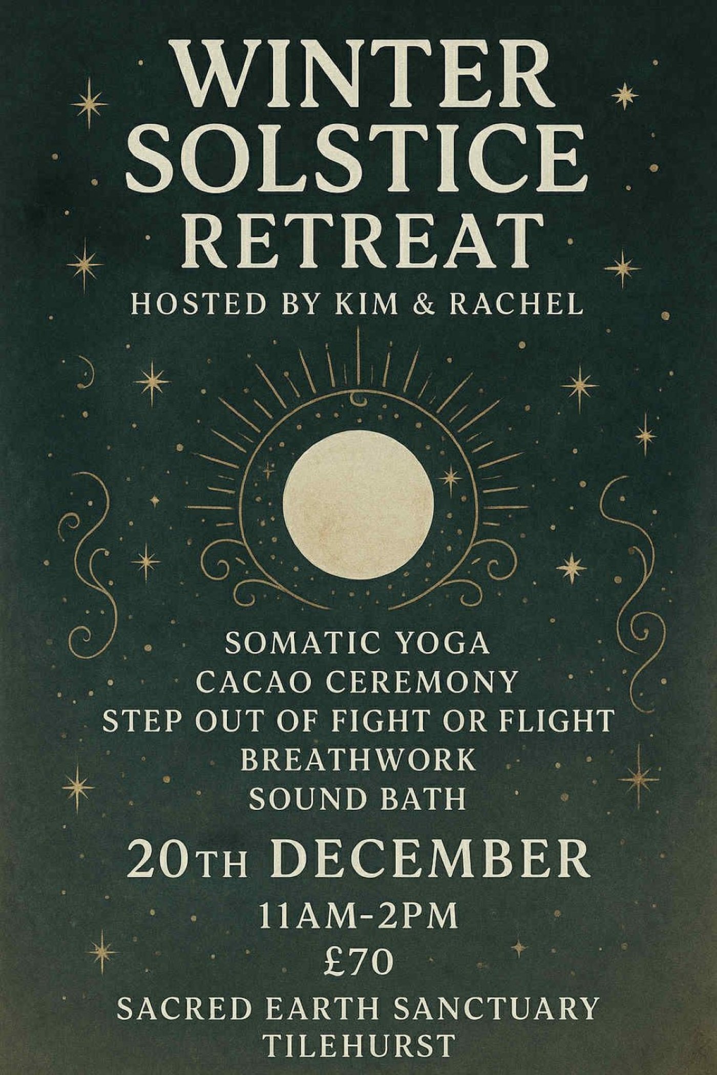Winter Solstice Retreat with Rachel & Kim
