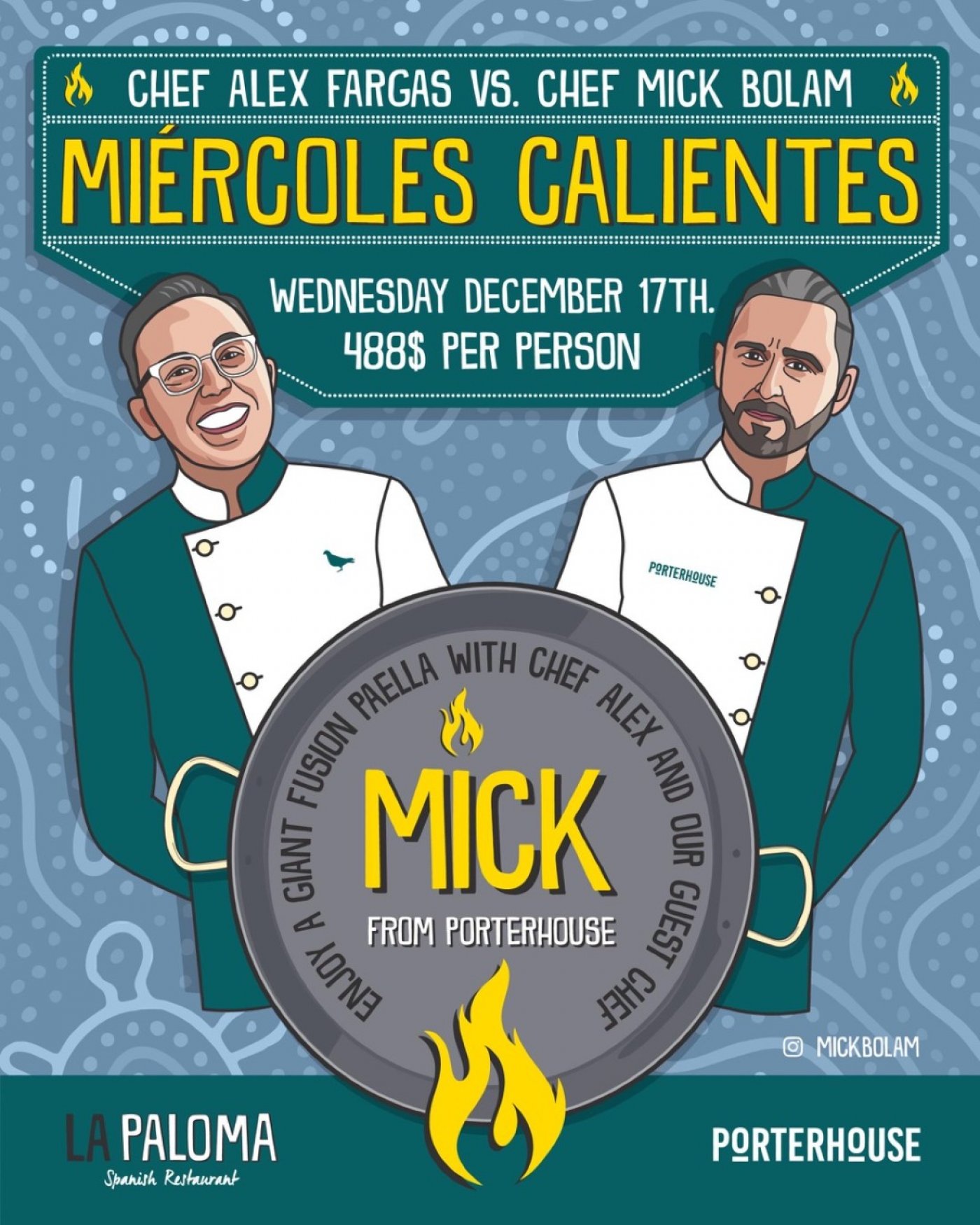 La Paloma x Porterhouse: Spain Down Under!