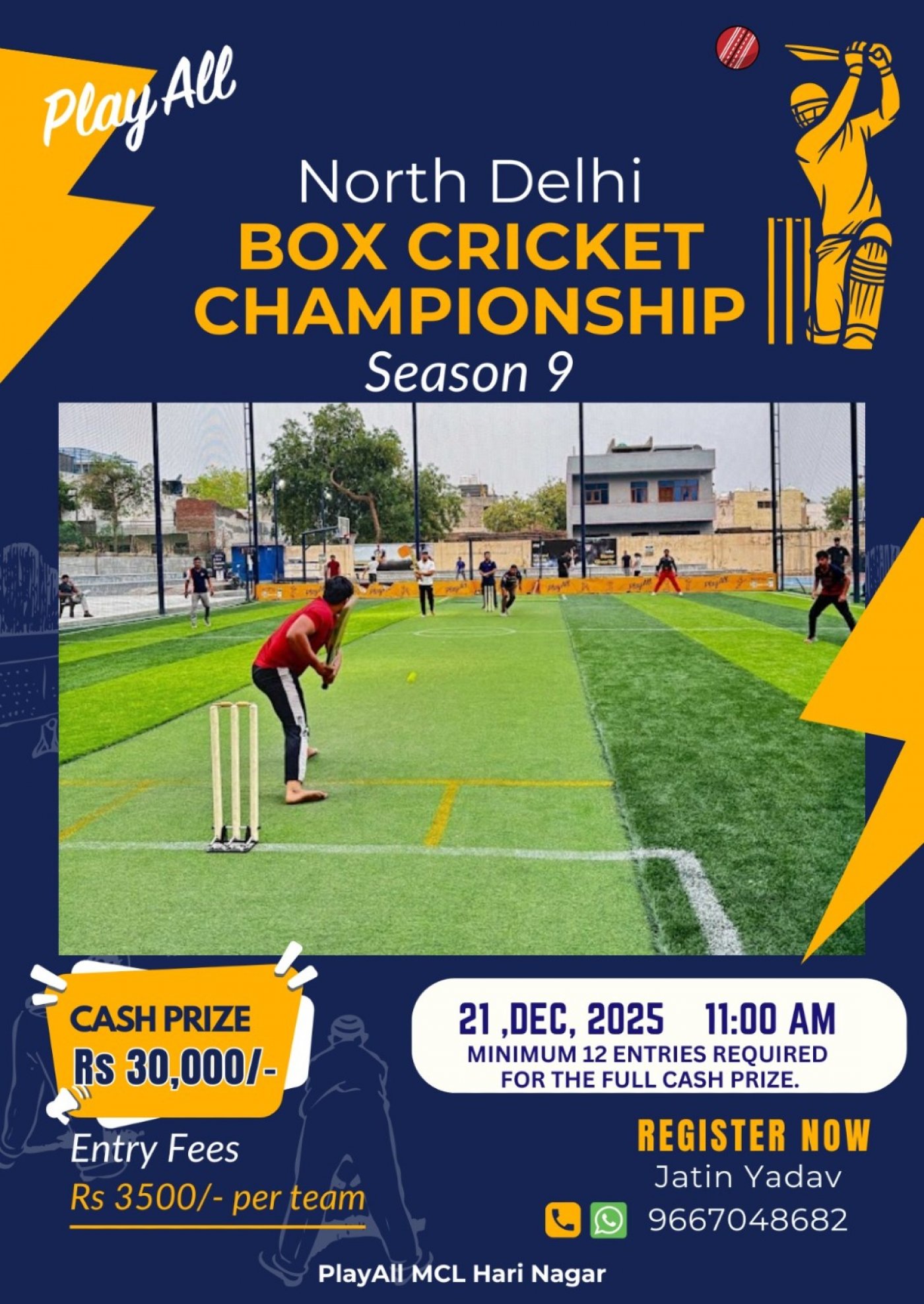 North Delhi Box Cricket Championship Season - 09 