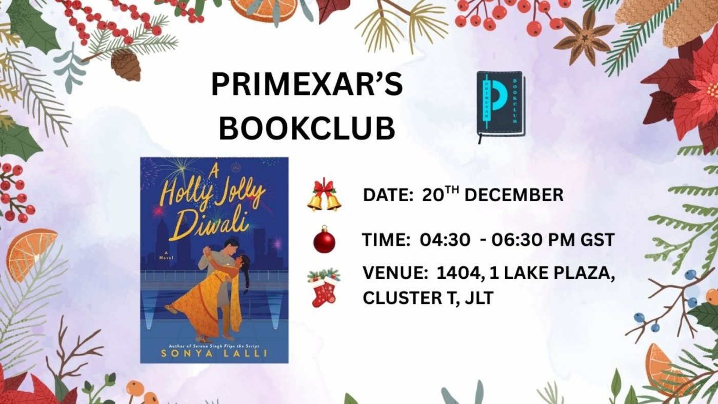 Primexar Book Club- A holly Jolly Dewali 