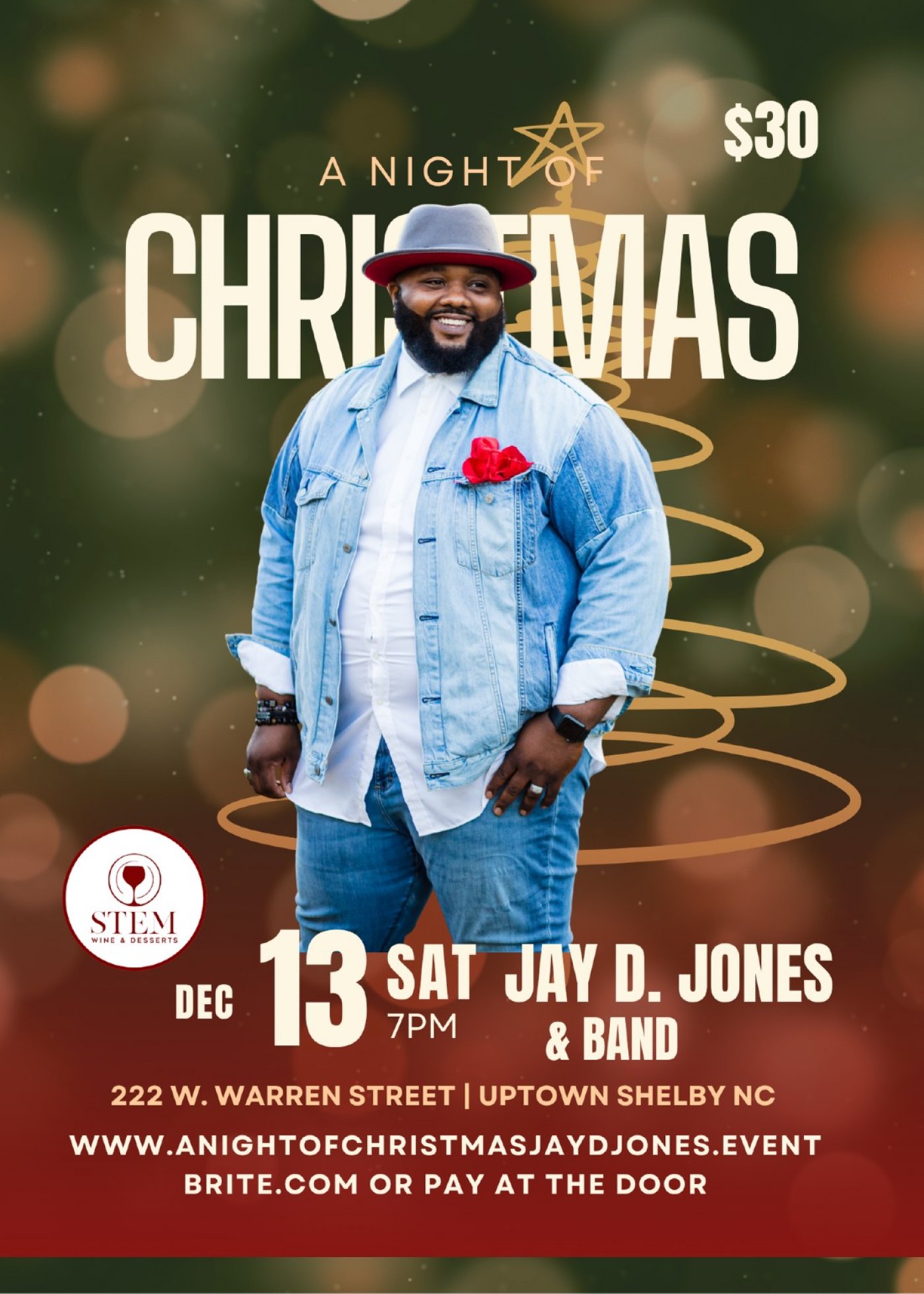 A Night of Christmas w\/Jay D Jones + Friends