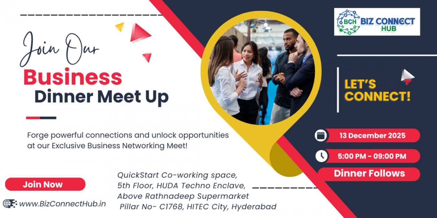 Business Dinner Meet Up