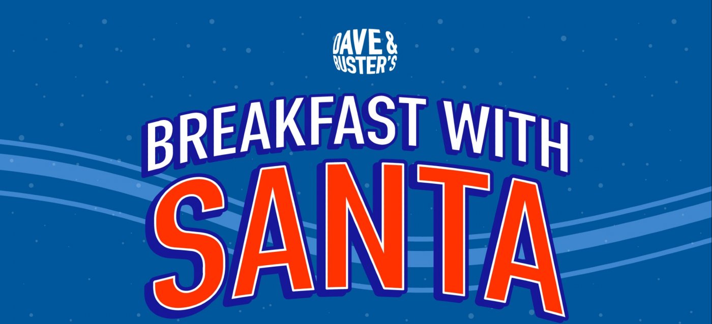 Breakfast with Santa at Dave & Buster's Brooklyn Atlantic