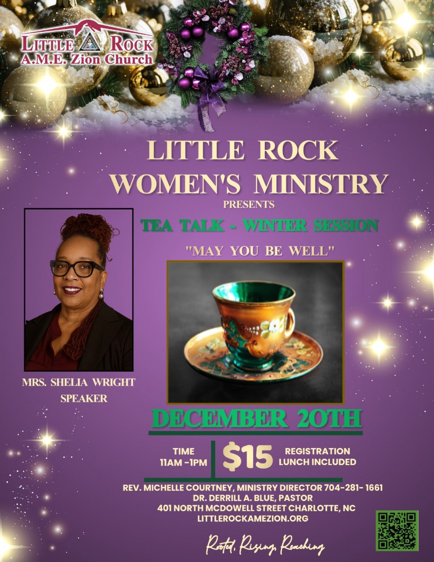 Little Rock Church Women's Ministry Winter Tea Talk
