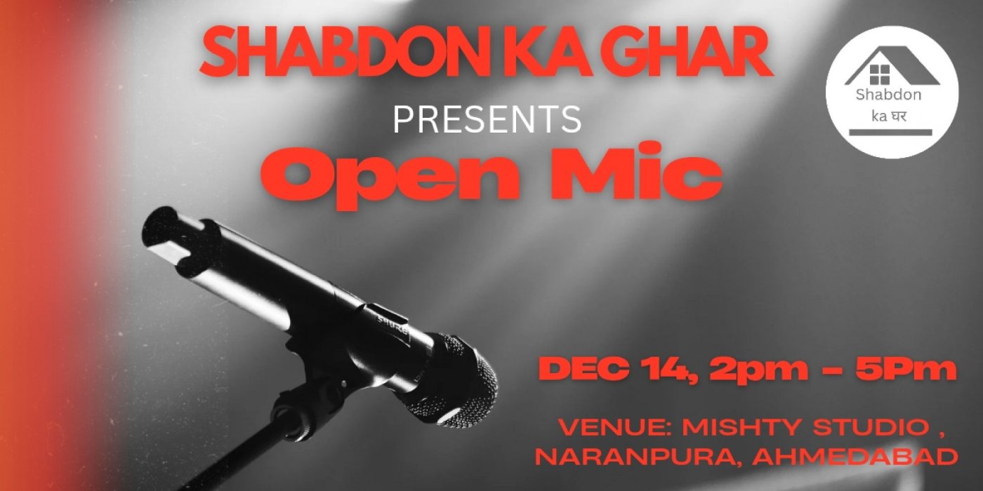 SHABDON KA GHAR OPEN MIC EVENT \ud83c\udfa4\ud83c\udf99\ufe0f