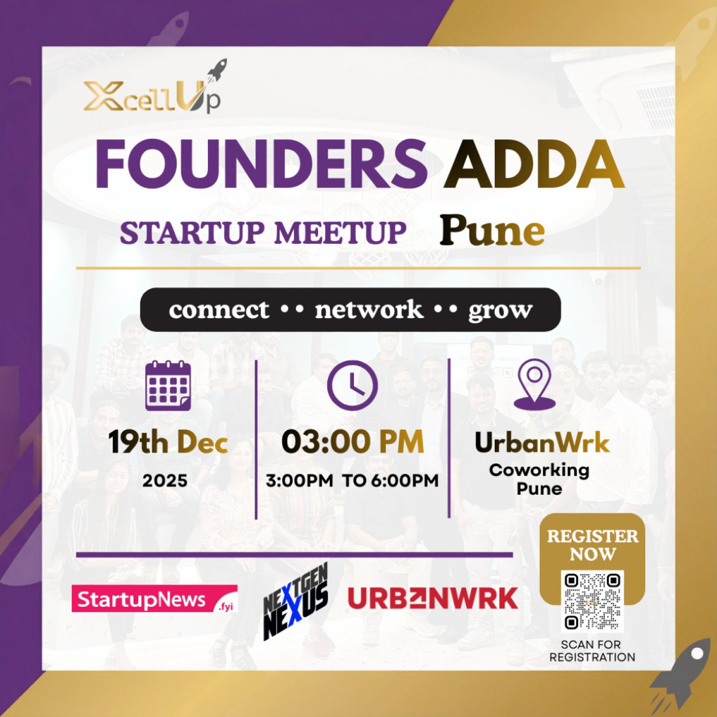 Founders Adda Startup Meetup Pune