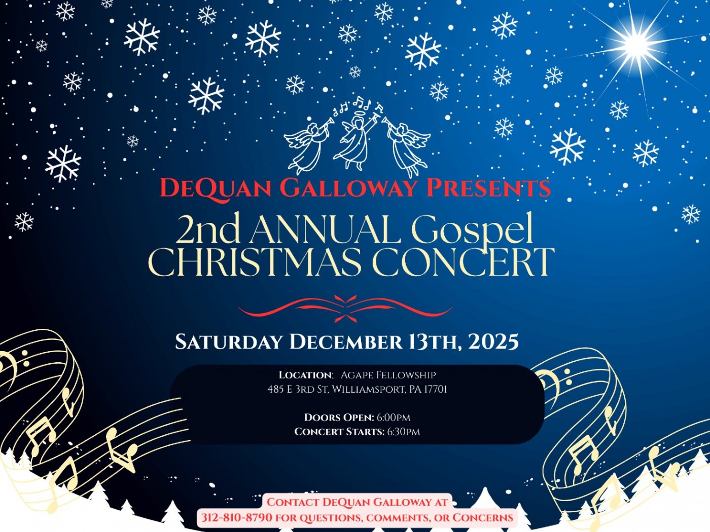 2nd Annual Gospel Christmas Concert