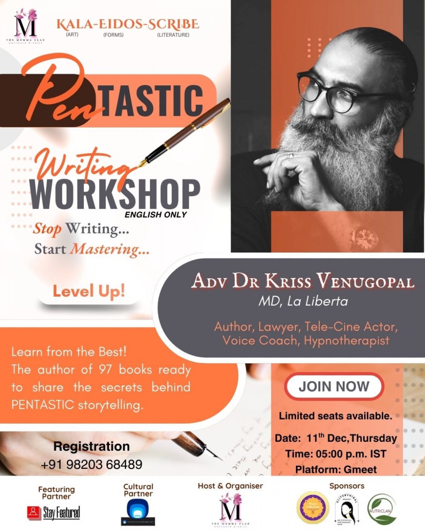 Pentastic Writing Workshop 