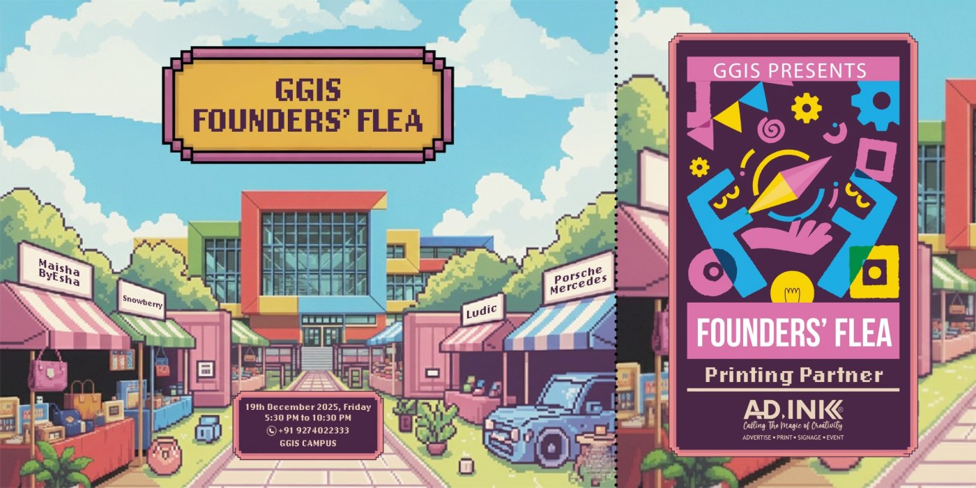 Founders' Flea 3.0 - GGIS School, Ahmedabad