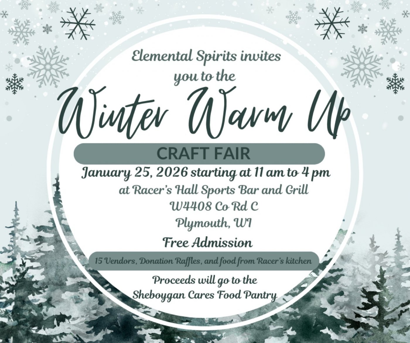 The Winter Warm Up Craft Fair