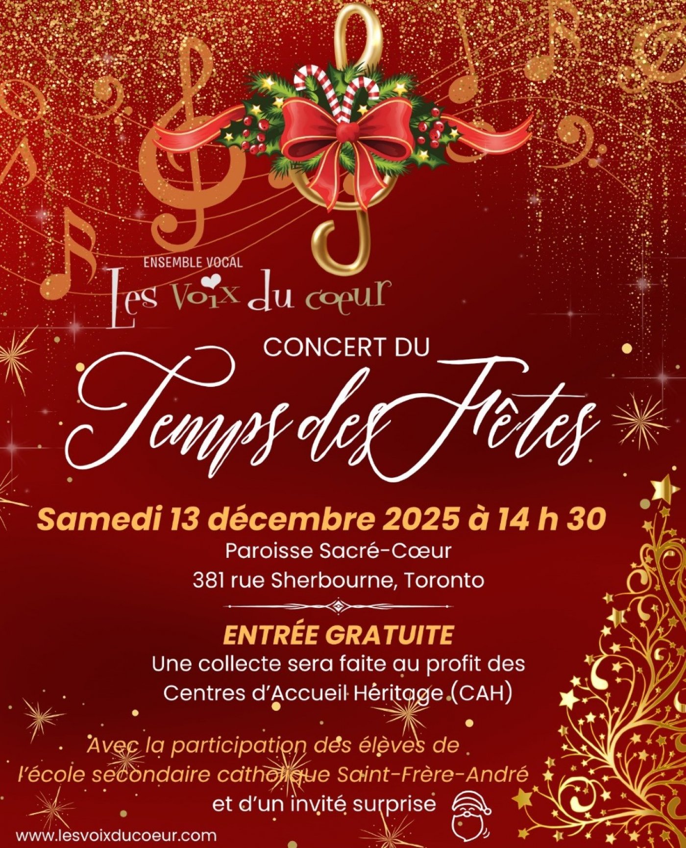 Concert du Temps des F\u00eates - Holiday Concert