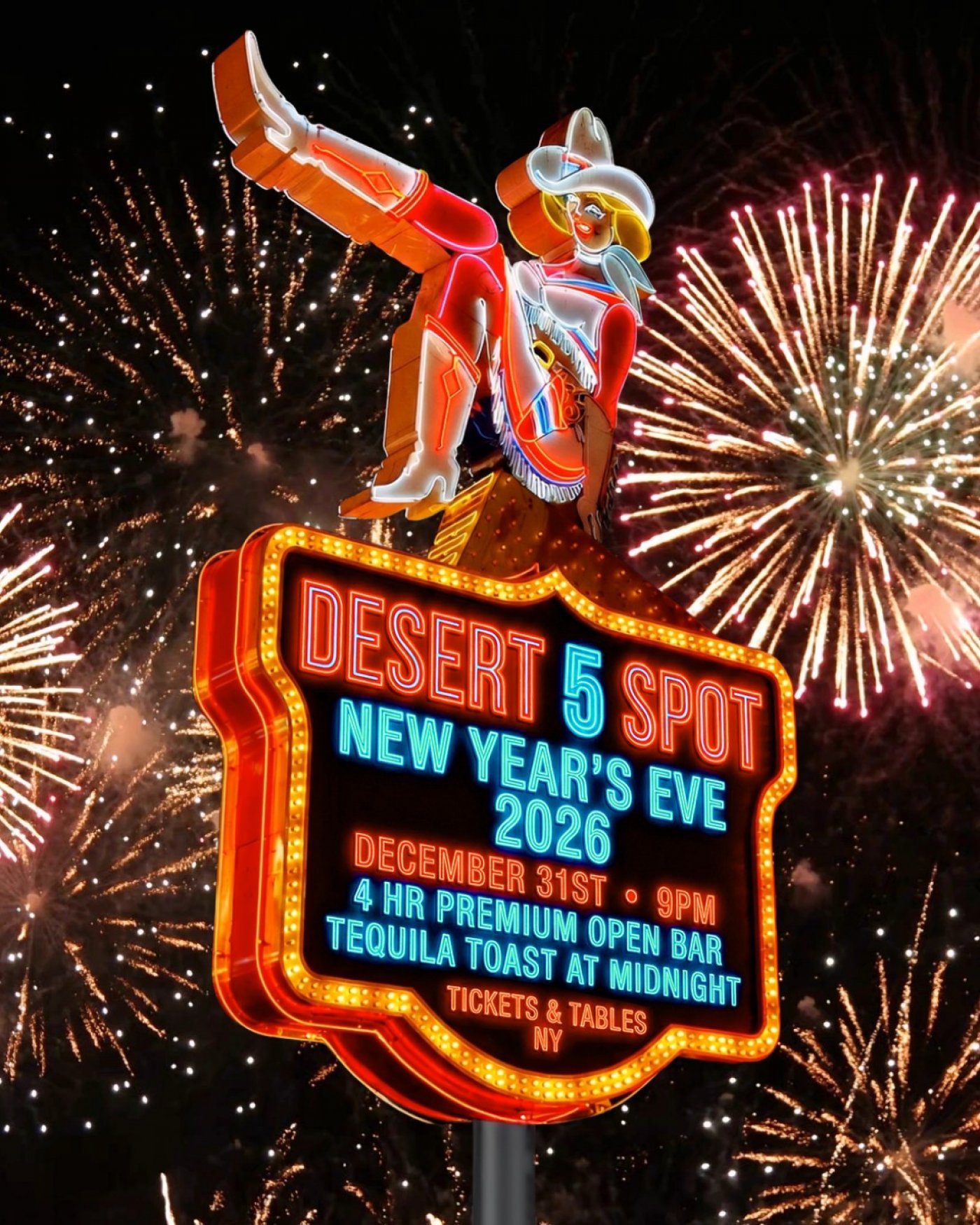 Desert 5 Spot NYE 26 Party