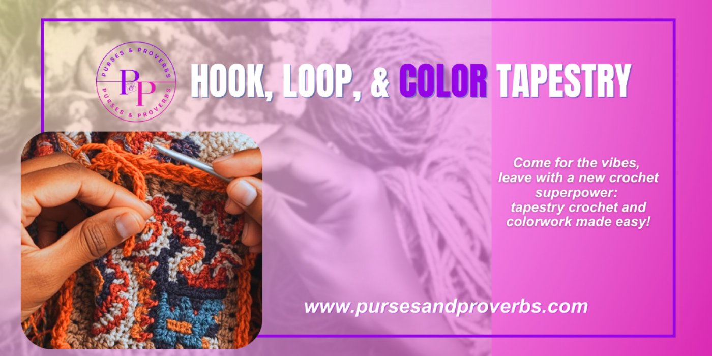 Crochet Corner - Hook, Loop, & Color Tapestry Crochet (4-week Session)