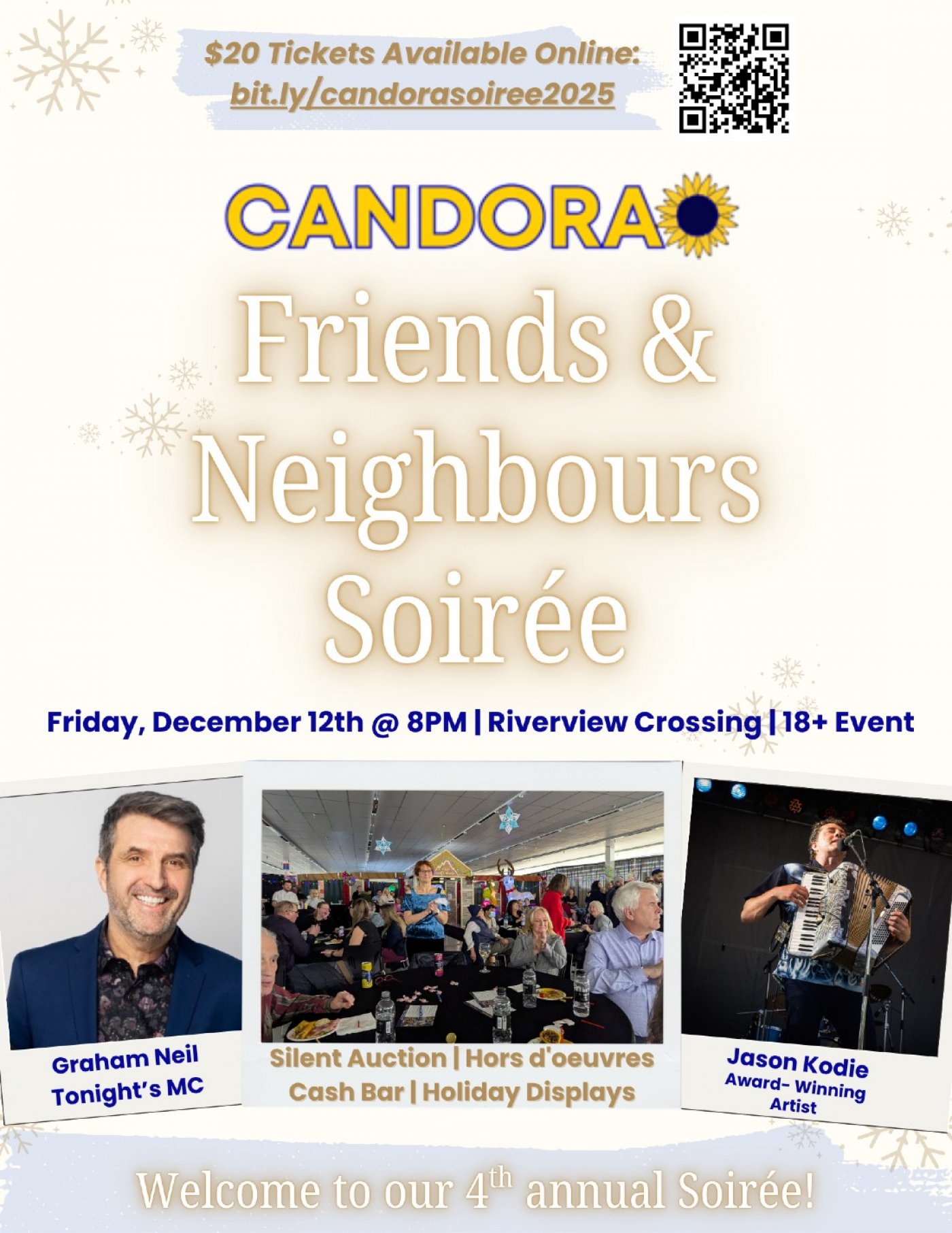 CANDORA Friends & Neighbours Soir\u00e9e