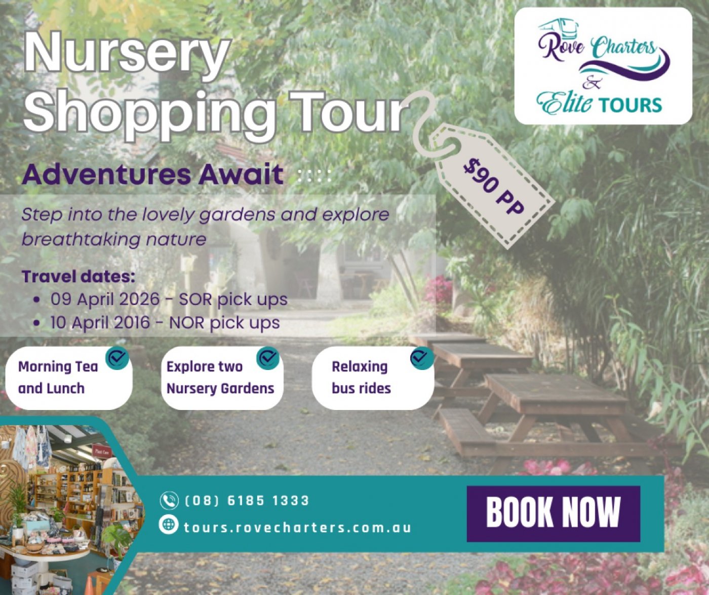 Travel Club - Nursery Shopping tour