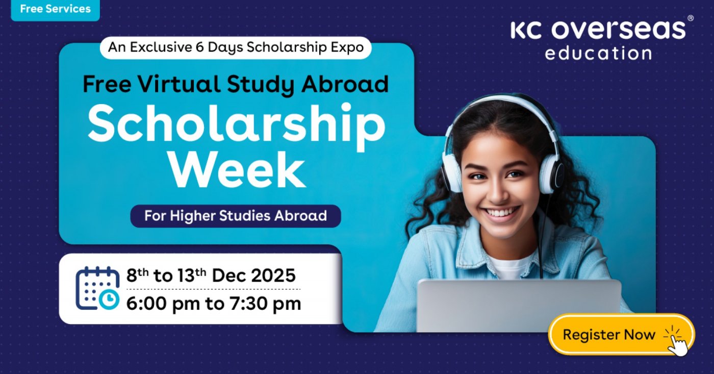 KC's Biggest Virtual Study Abroad Scholarship Week 8th-13th December '25