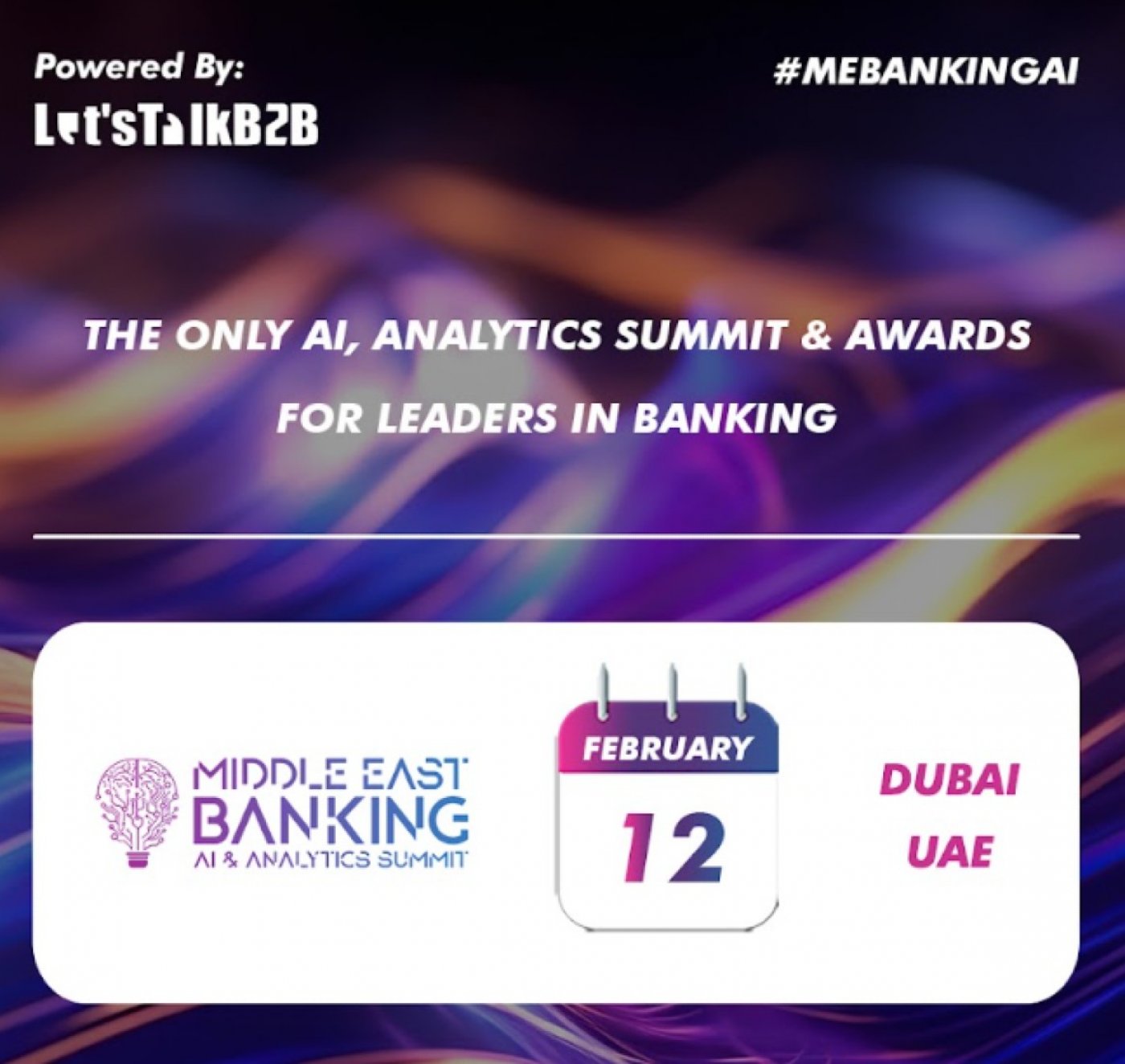 11th Middle East Banking AI & Analytics Summit 2026