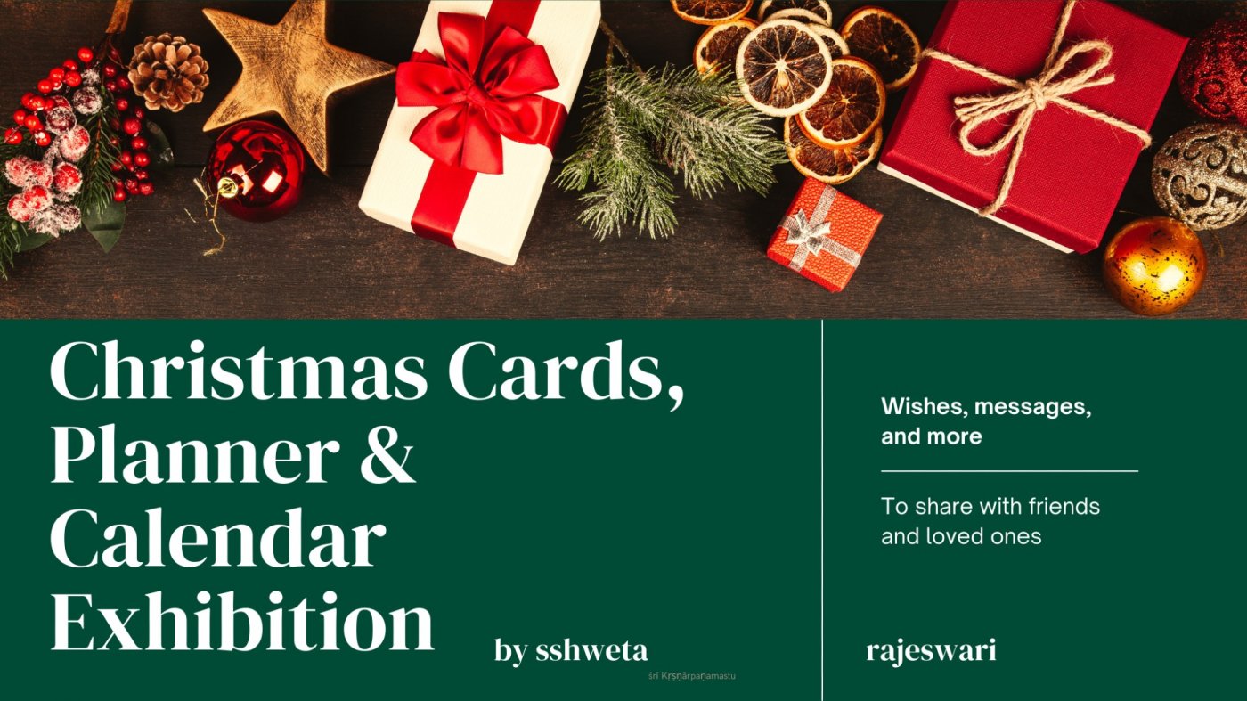Christmas cards -  2026 Planner & Calendar Exhibition