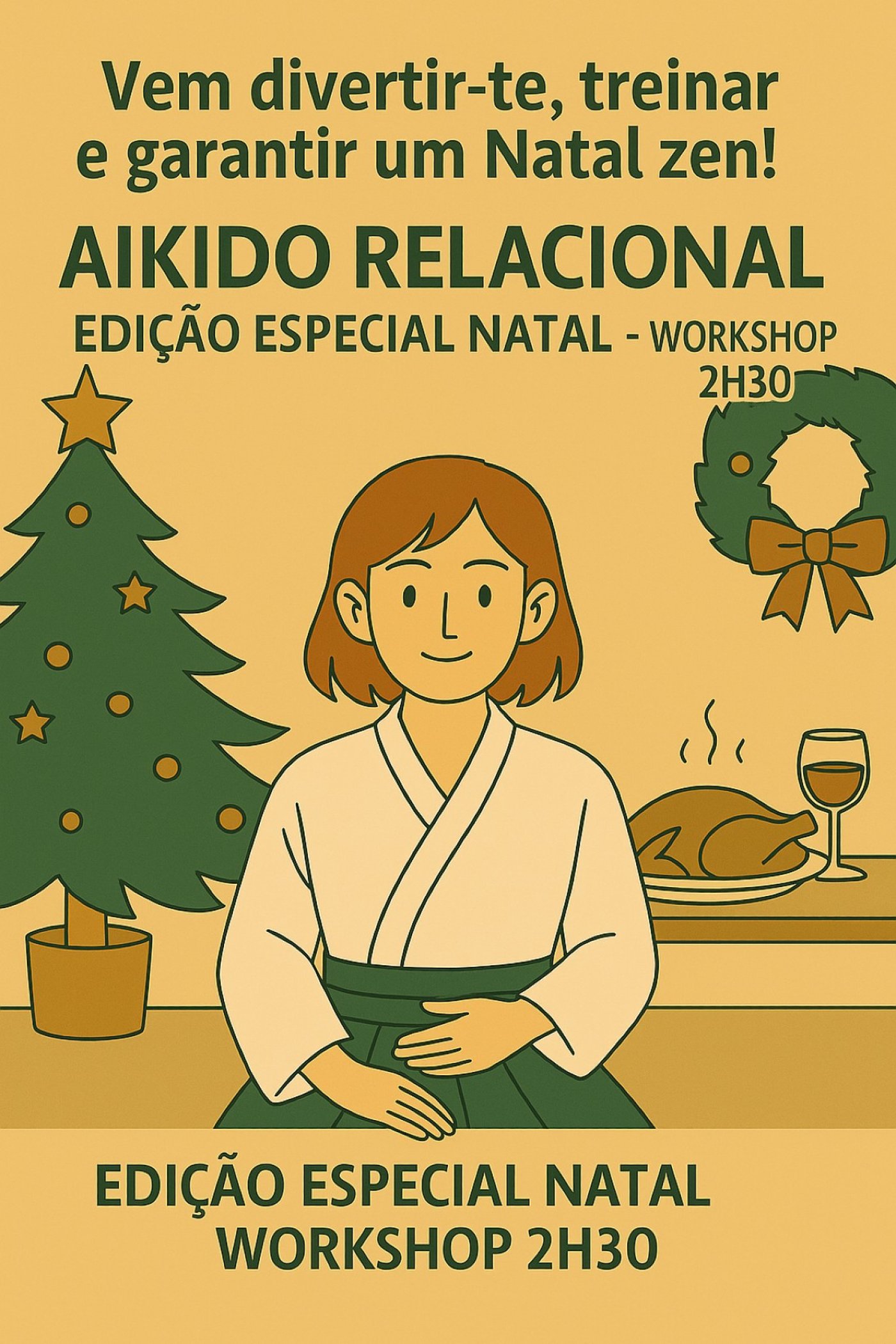 Aprende Aikido Relacional e disfruta ainda mais dos teus este Natal