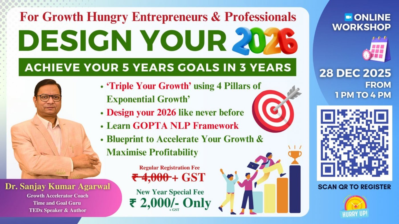 \u2019DESIGN YOUR 2026\u2019 (ONLINE) Workshop