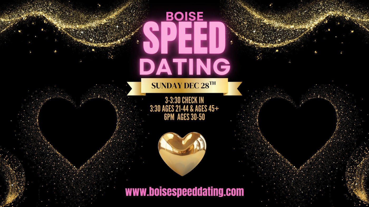 \ud83e\ude77\ud83d\udda4 Boise Speed Dating at The Warehouse Food Hall \ud83d\udda4 \ud83e\ude77