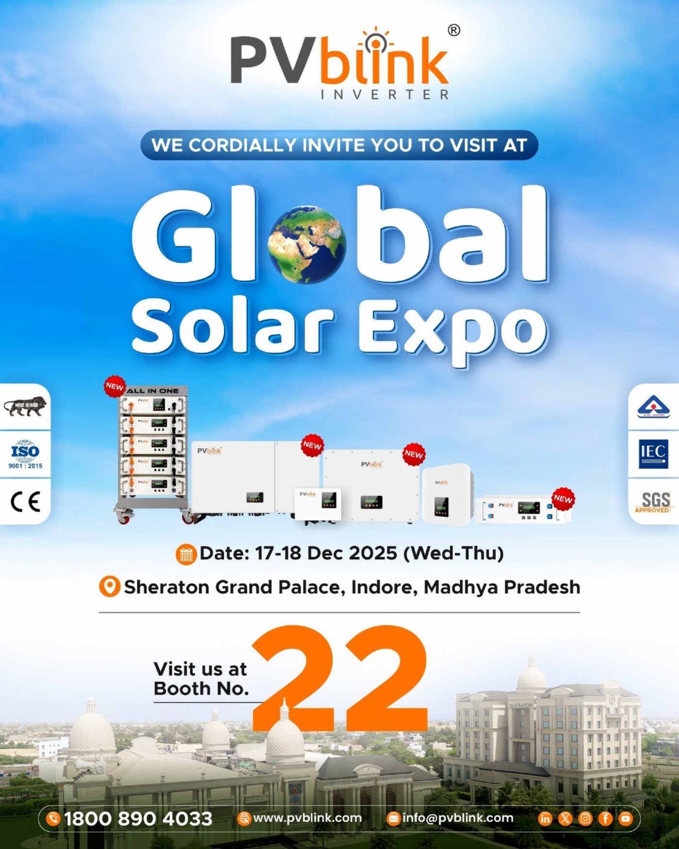 You're Invited to the Global Solar Expo 2025! at Indore, Madhya Pradesh