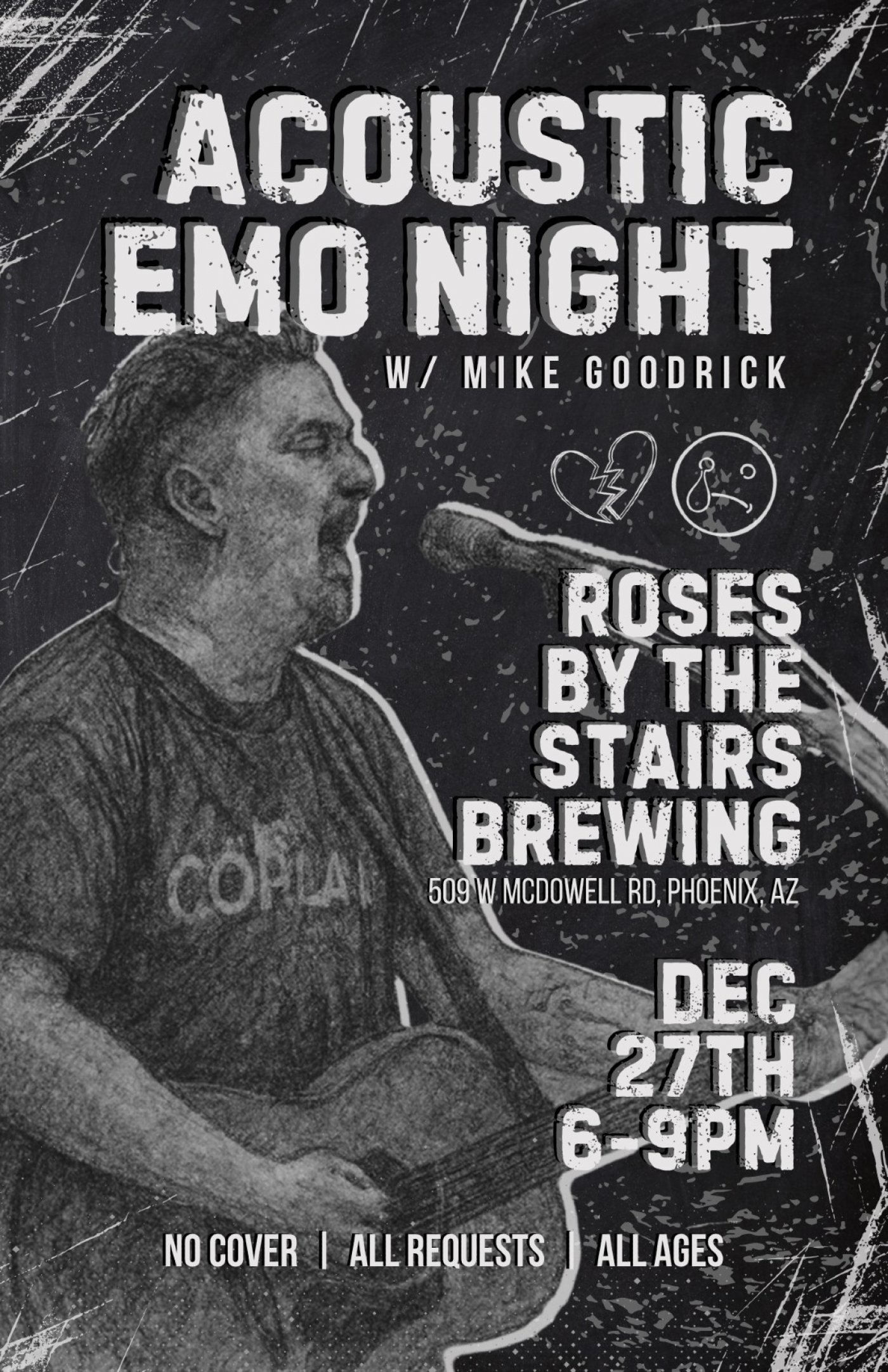 Emo Night at Roses by the Stairs Brewing