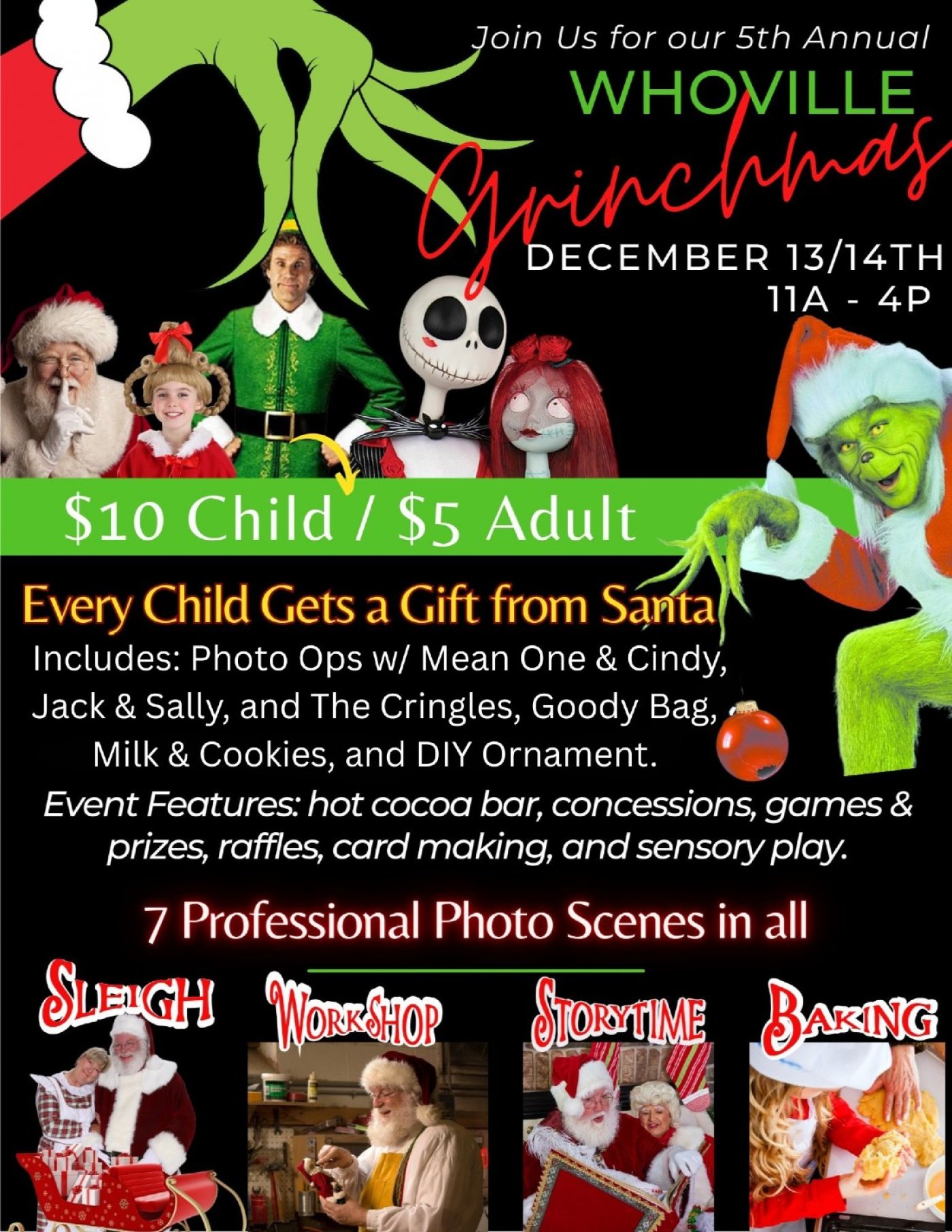 5th Annual Grinchmas in Whoville is back!