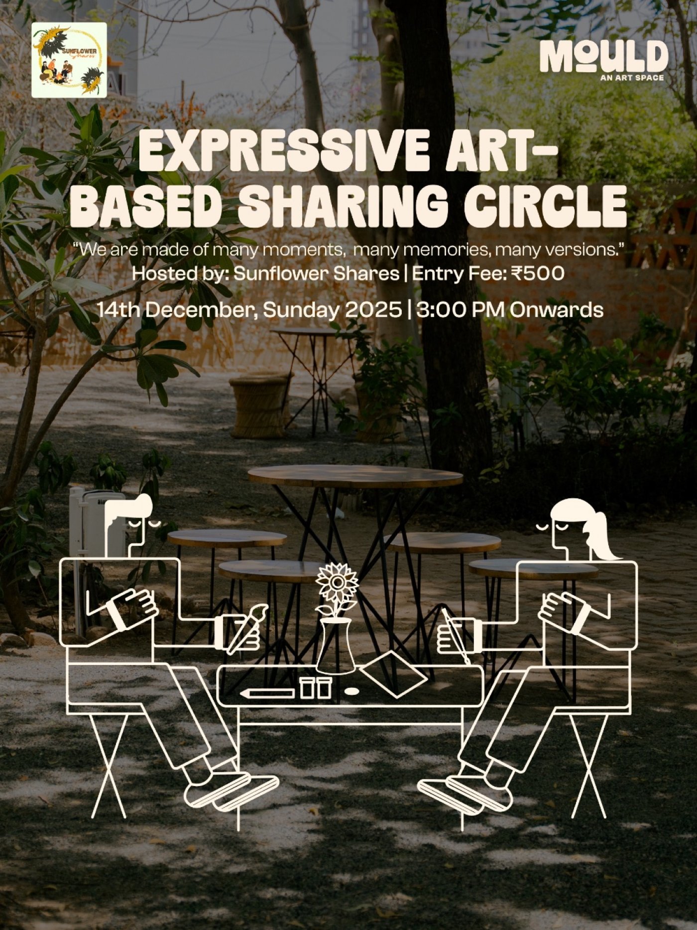 Expressive Art-based Sharing Circle