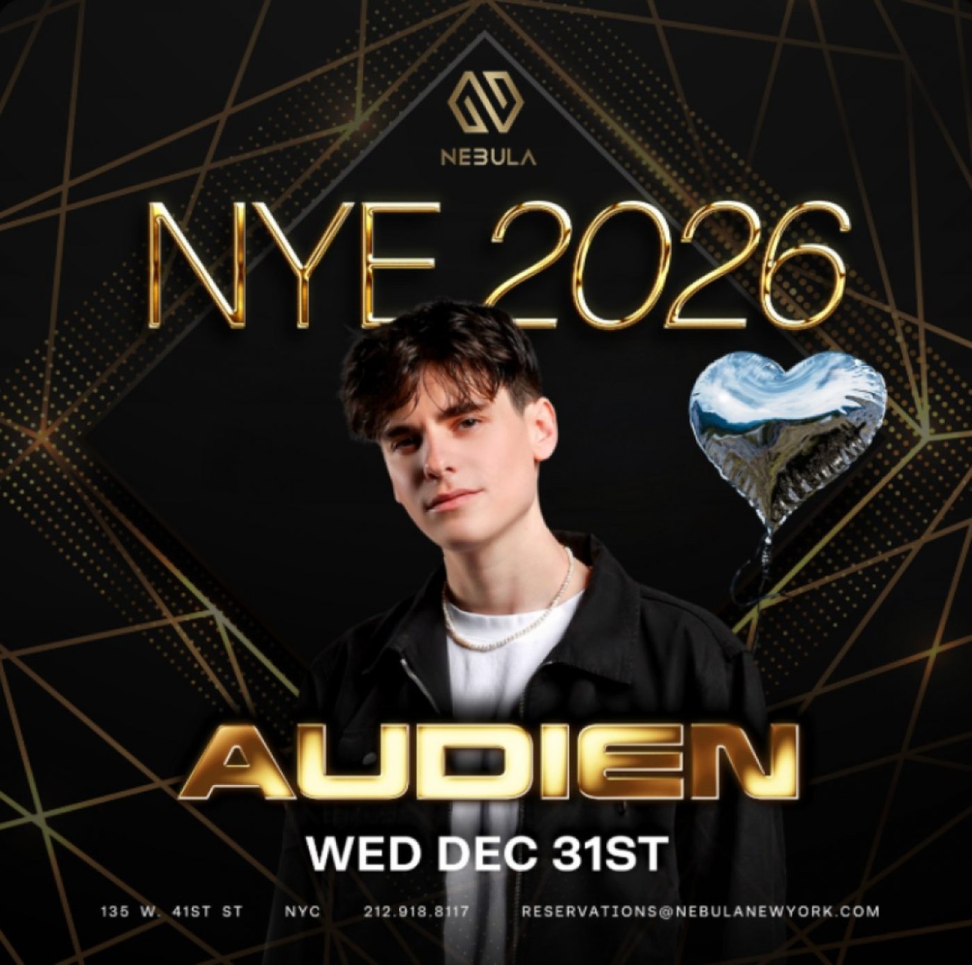 NYE at Nebula: Audien & All Night Energy