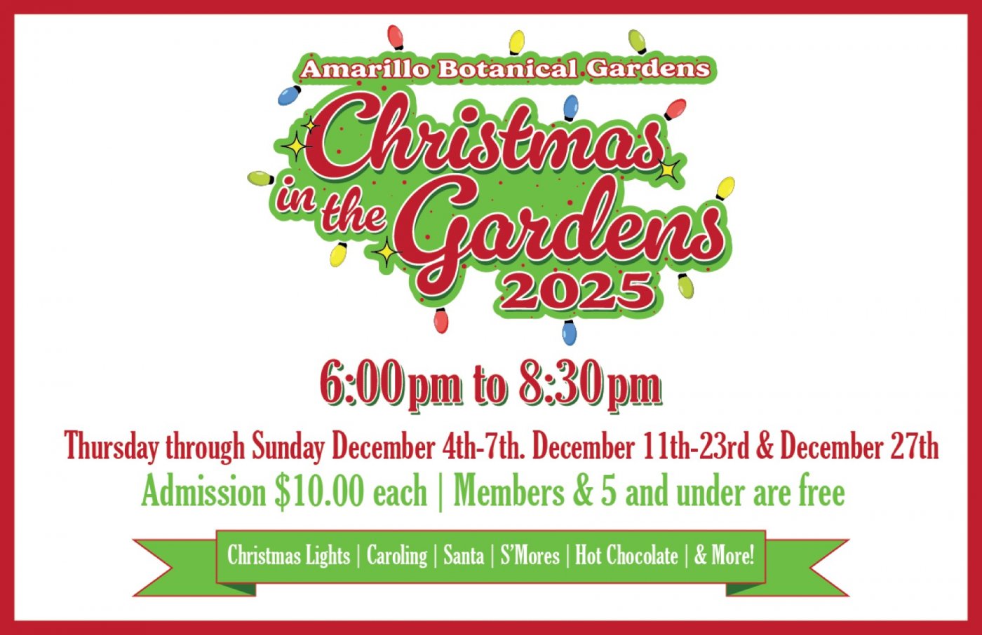 Christmas in the Gardens