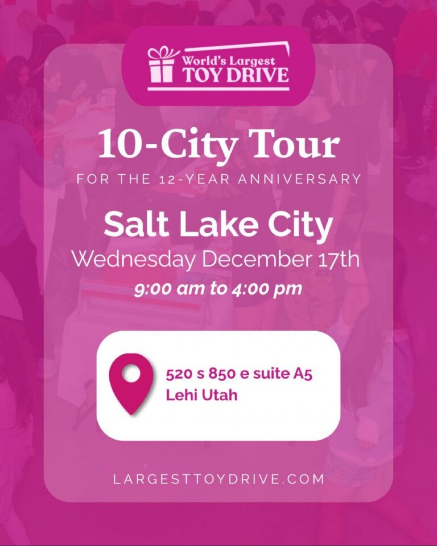 World's Largest Toy Drive 