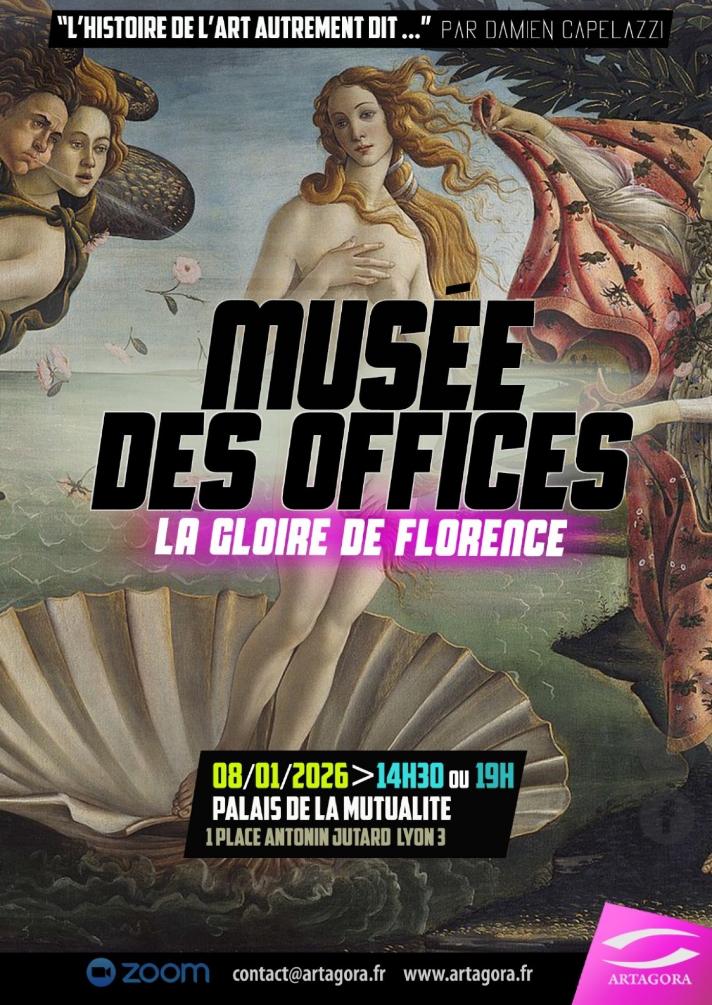 Mus\u00e9e des Offices : gloire de Florence
