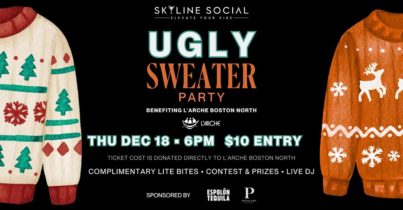 Ugly Sweater Party at Skyline Social