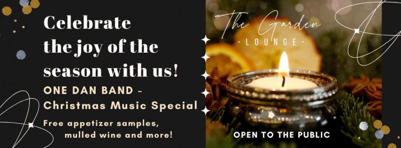 Pre-Christmas Weekend at The Garden Lounge