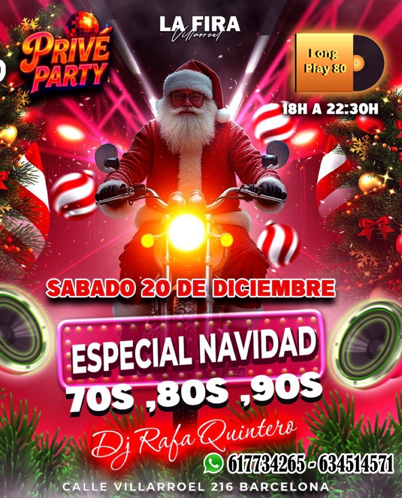 Priv\u00e9 Party 70s 80s y 90s Especial Navidad \ud83c\udf84