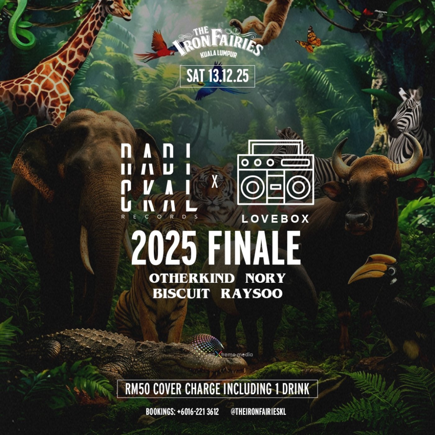 Lovebox x Radickal 2025 Finale at The Iron Fairies KL