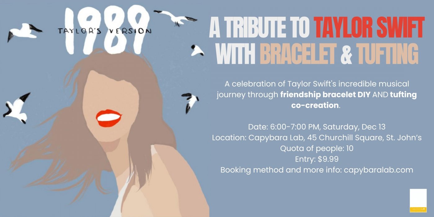 A Tribute To Taylor Swift With Bracelet And Tufting
