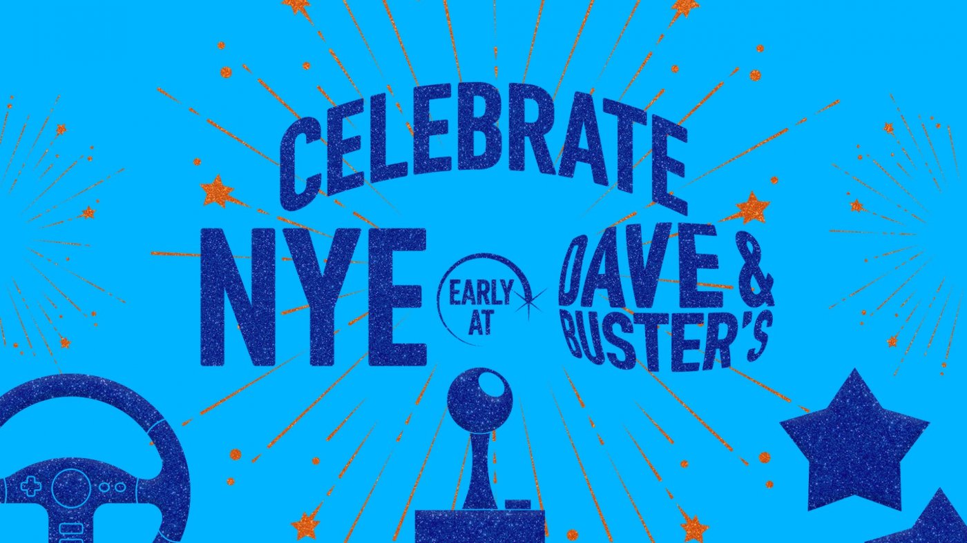 New Years Eve at Dave and Buster's Homstead!