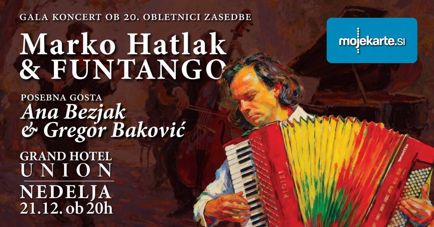 Bo\u017ei\u010dni gala koncert Marko Hatlak & FUNtango