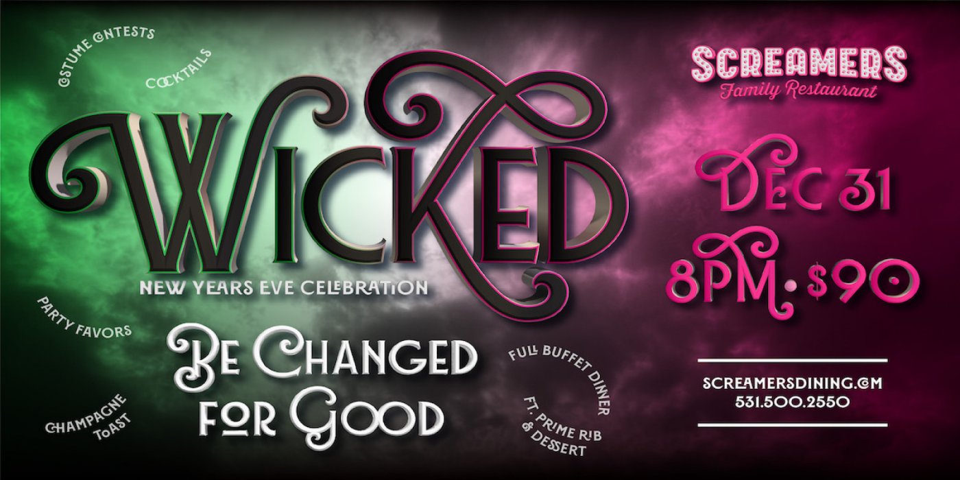 A Wicked New Years Eve for Good!