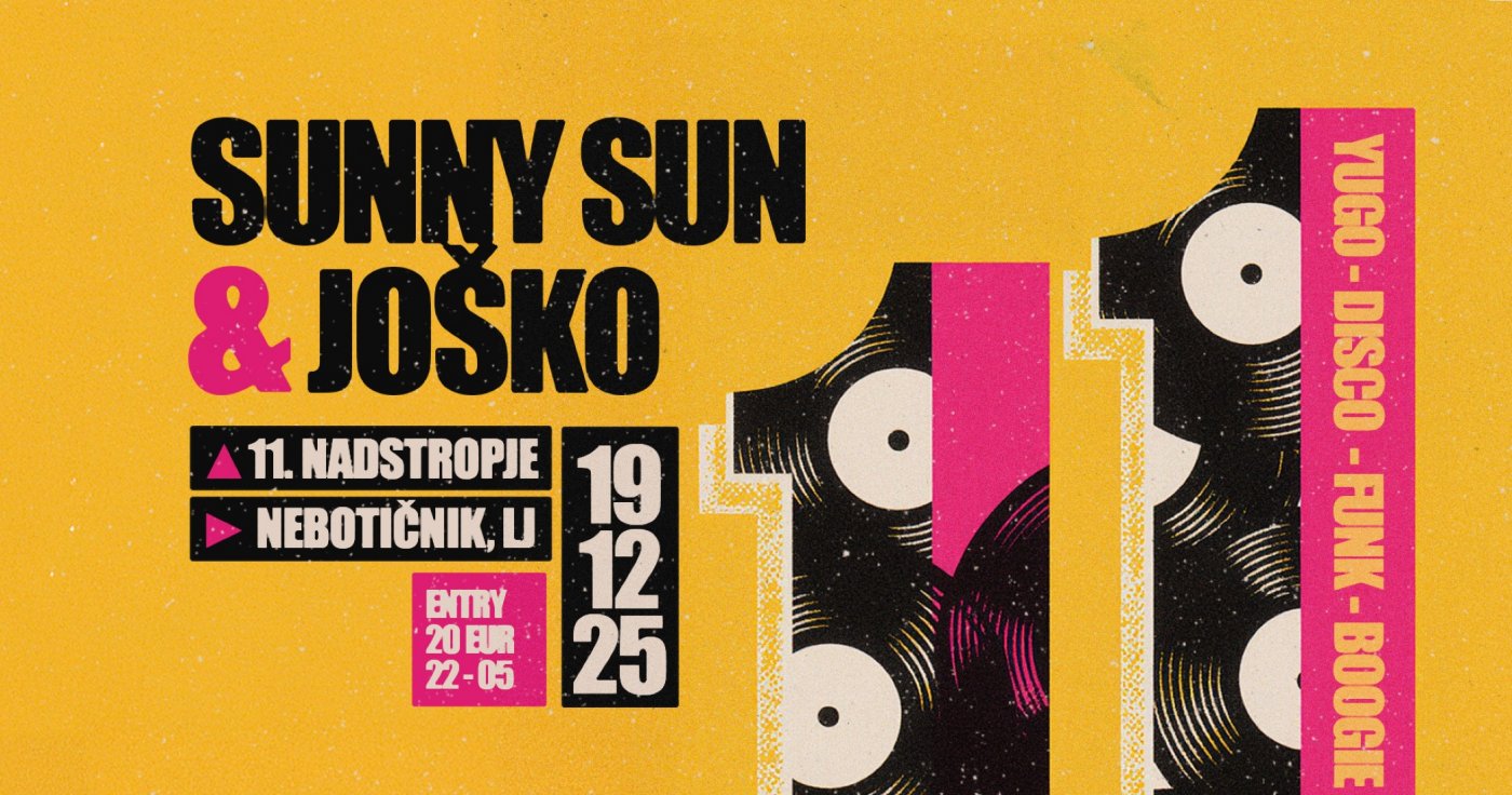 Big Nose Presents: 11. Nastropje - Neboti\u010dnik 30+ party