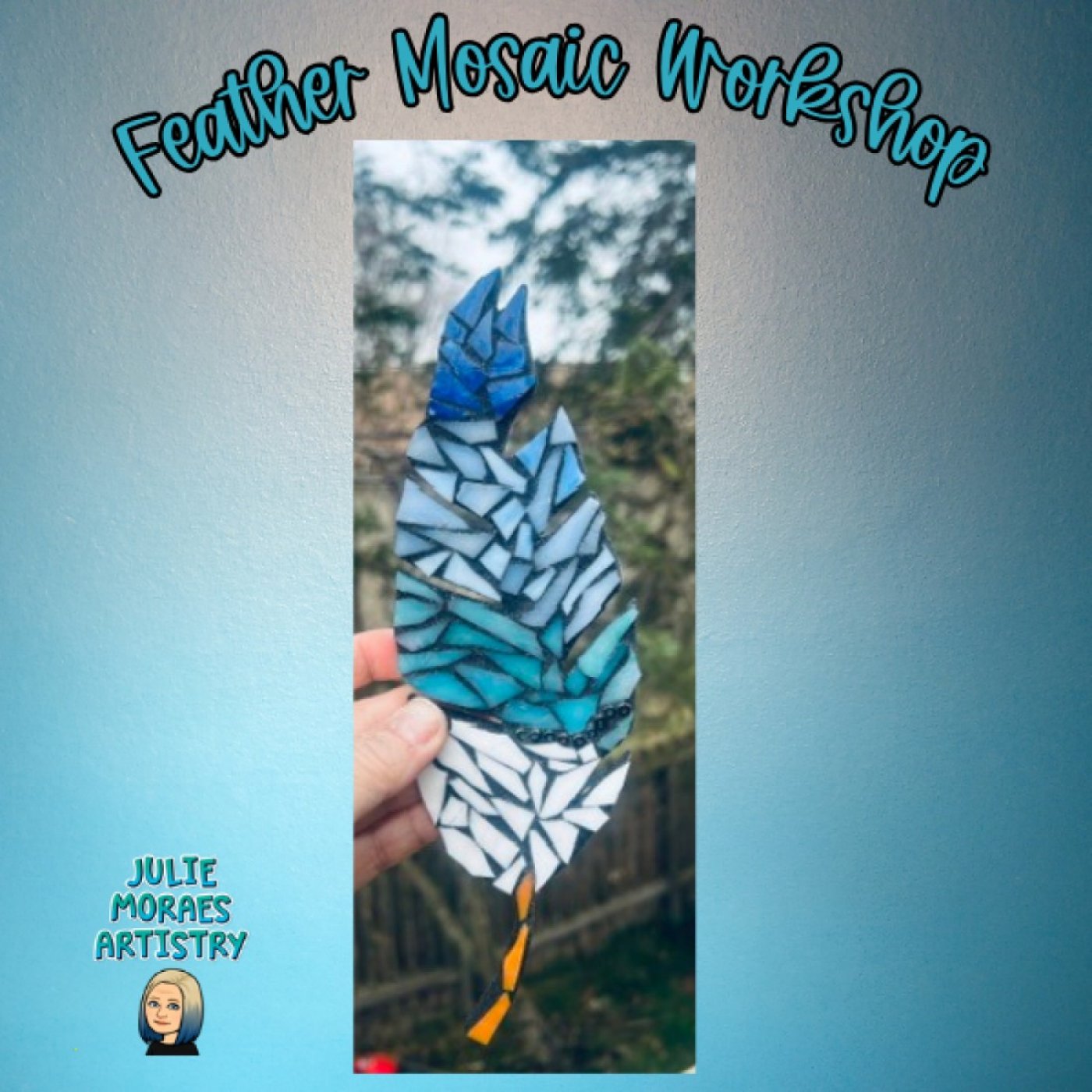 Mosaic Feather Workshop ~ADVANCED RESERVATION REQUIRED