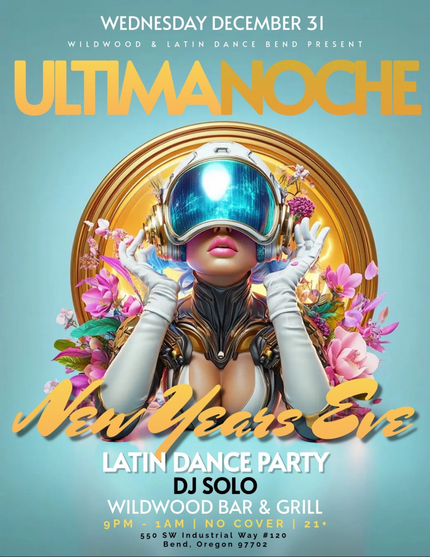 ULTIMA NOCHE: NYE LATIN DANCE PARTY 