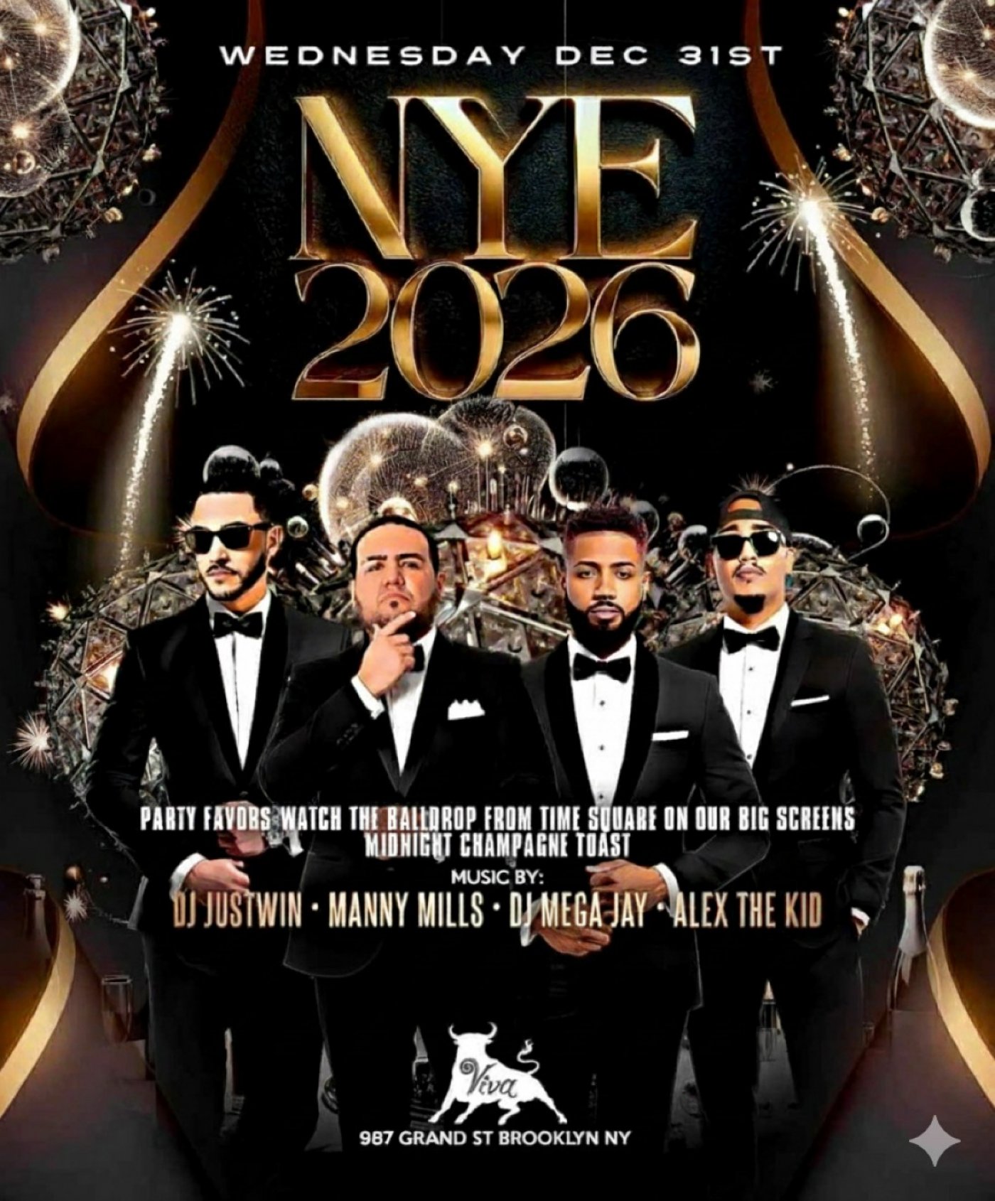 Viva Toro New Year\u2019s Eve 2026 \u2013 Brooklyn\u2019s Latin NYE Party
