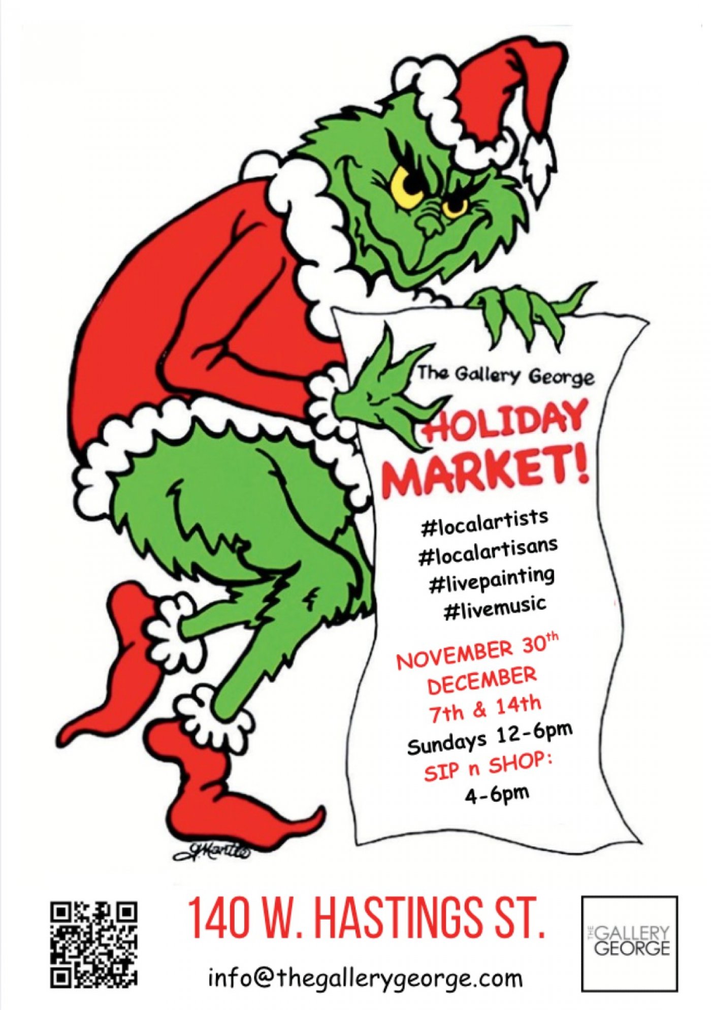 Holiday Pop Up Market