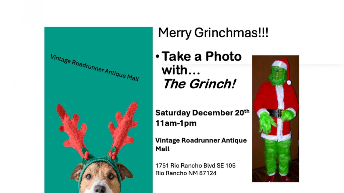 FREE EVENT: Photo with "The Grinch!"