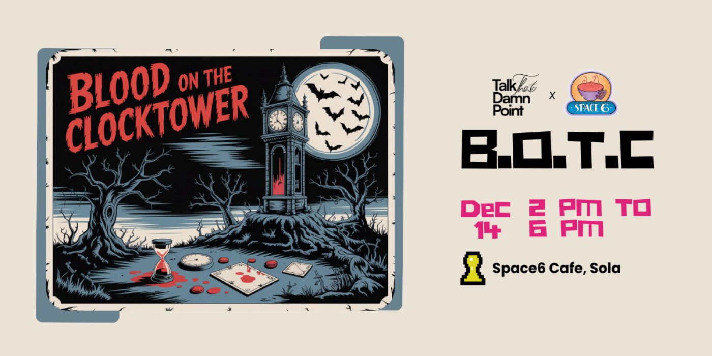 Blood on the Clocktower | Social Deduction Game Night | Beginner-friendly | Ahmedabad | TtDP