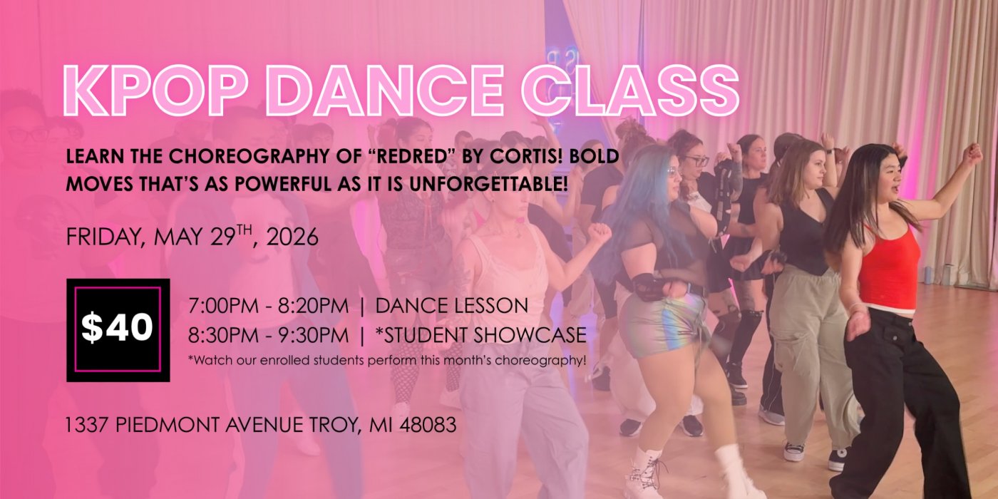 Kpop Dance Class Event